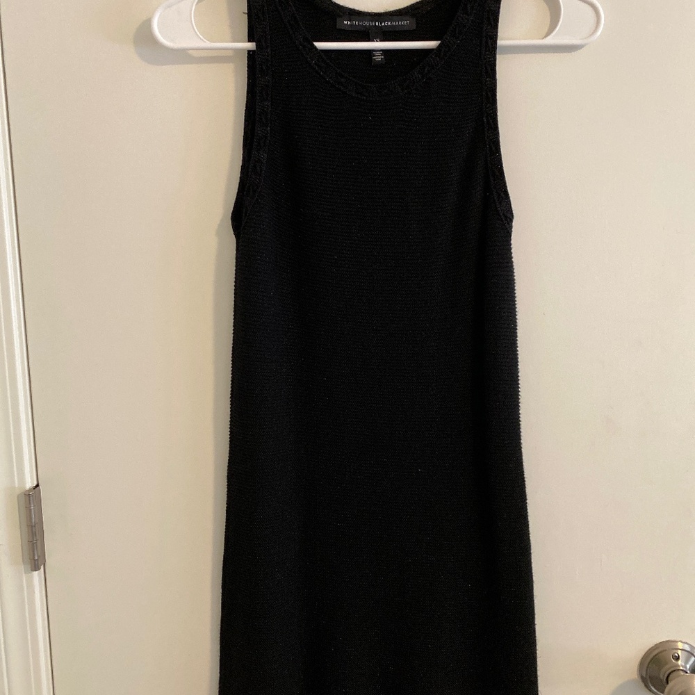 White House black market sleeveless sweater